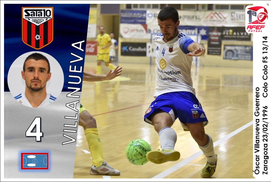 celebracionde99's tweet photo. En la #Jor6 @ADSala10 solvento su partido sin excesivas travesuras y eso no es fácil en esta liga y uno de los artífices fue @OVilla10 con un gol ⚽ #CromoFutsal para él. ENHORABUENA 👏👏👏 #ILoveFutsal #SomosFutsal https://t.co/LuAmjeIaB8
