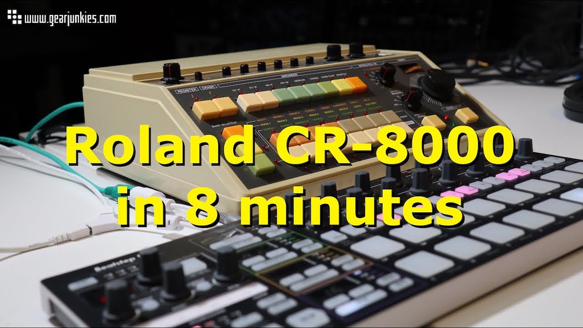 gearjunkies's tweet photo. New Day, New Video - @Roland_US CR- 8000 with @tubbutec niPulse in 8 minutes https://t.co/rCfrfHiOYK
#roland #cr8000 #Tubbutec #Unipulse #vintage #drummachine https://t.co/2v3eE3xe2H
