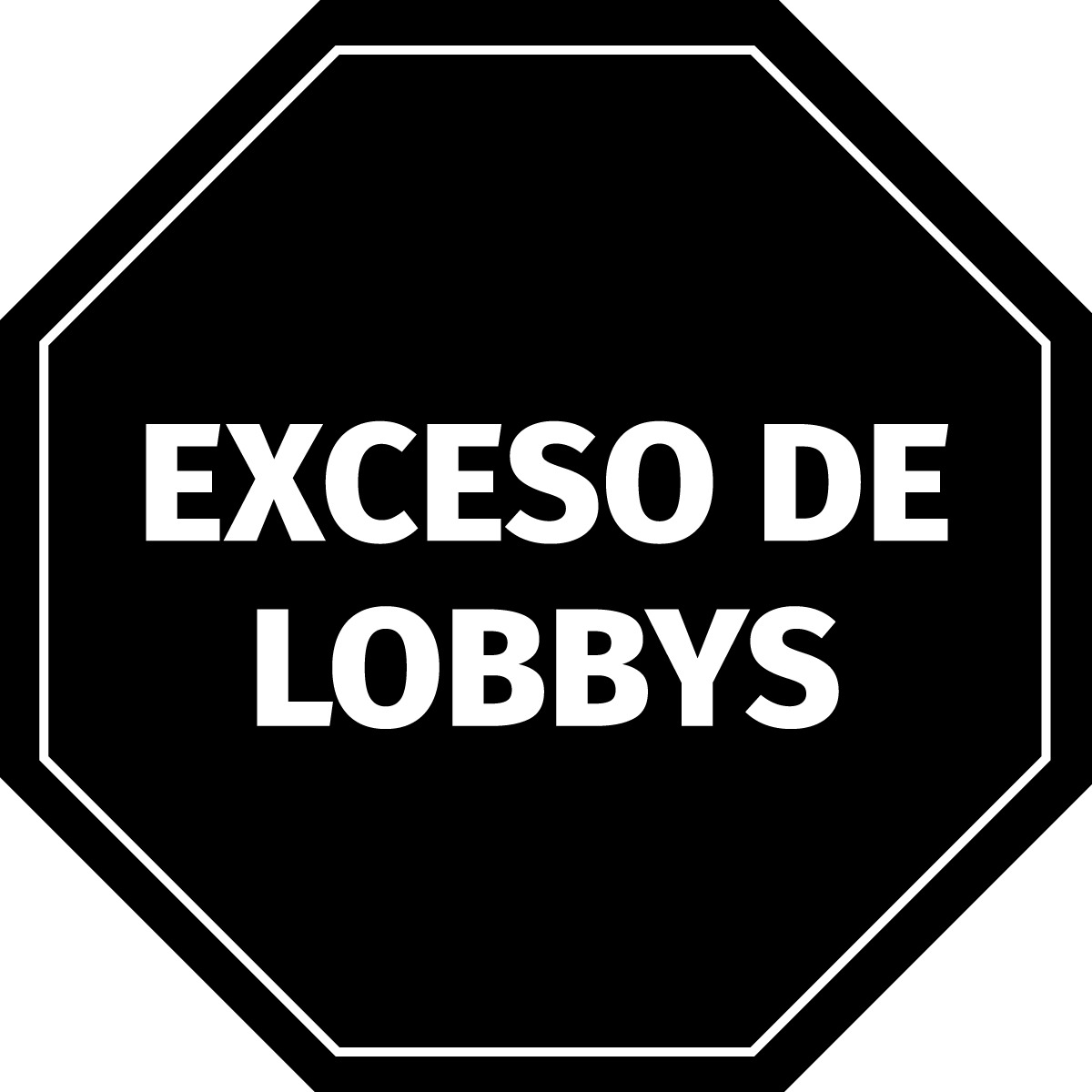 En algunos paquetes de comida chatarra y de gaseosas habría que poner este octógono. Mañana en el @SenadoArgentina se trata el #EtiquetadoClaroYa.
#ExcesoDeLobbys https://t.co/swLKBeCmjr