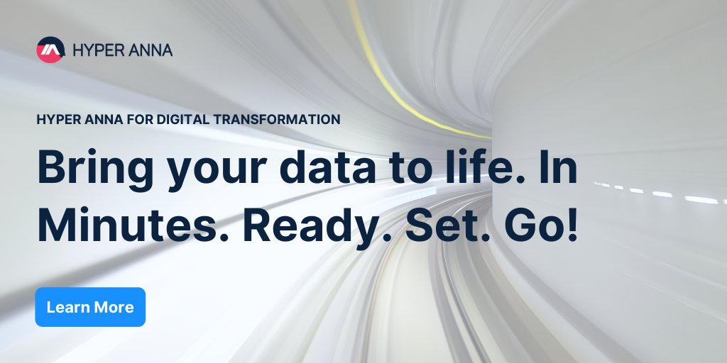 hyperanna_AI's tweet image. #DigitalTransformationSolutions | The right #analytics tool can better spot and mitigate risks as well as speed up decision making. Discover how Hyper Anna can help with your digital transformation projects: bit.ly/2TxJhGB

#HyperAnnaAI #DataAnalytics #DataStorytelling