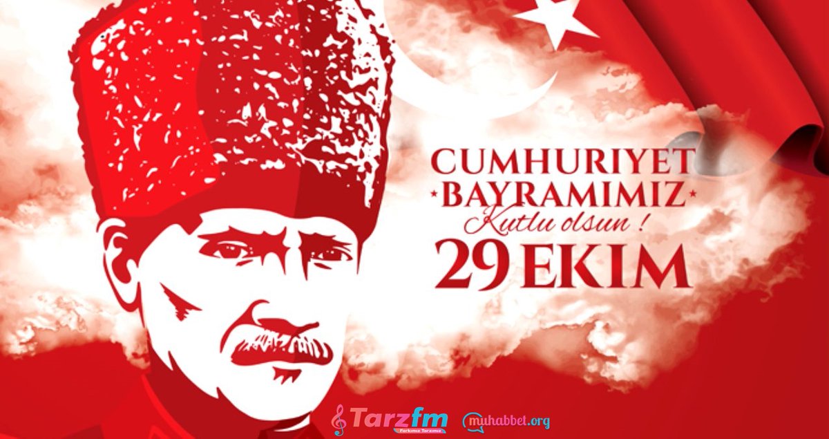 29 Ekim Cumhuriyet Bayramımız Kutlu Olsun. #29ekimcumhuriyetbayramı #cumhuriyetinçocuklarıyız 🇹🇷