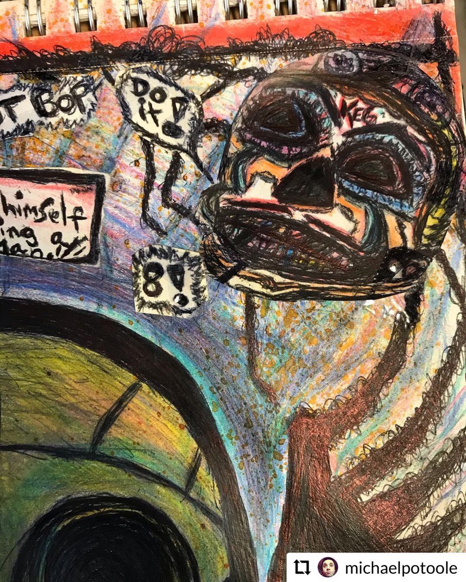 kegrocks's tweet image. #Repost @michaelpotoole
- - - - - -
“He who makes a BOT of himself gets rid of the pain of being a man.” - Dr. Johnson.

*Swipe 1-6 for detail* Do the #BotBop! Check out my latest @steadmanart Ralph Steadman-styled / “#FearAndLoathingInLasVegas” illustration I put together