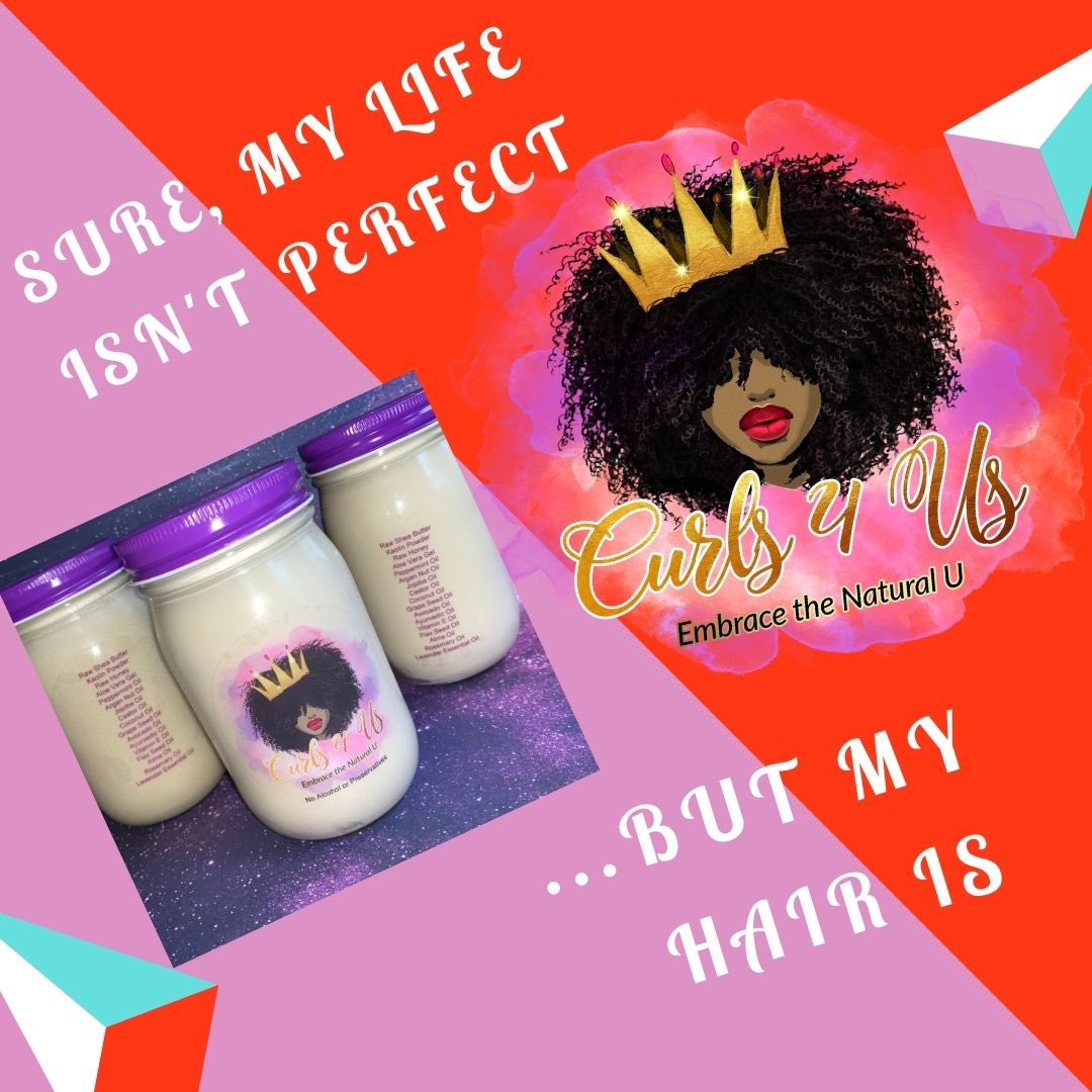 We Care About Your Hair! #NaturalHair #Curls4Us #HairMoisturizer #AllOrganic