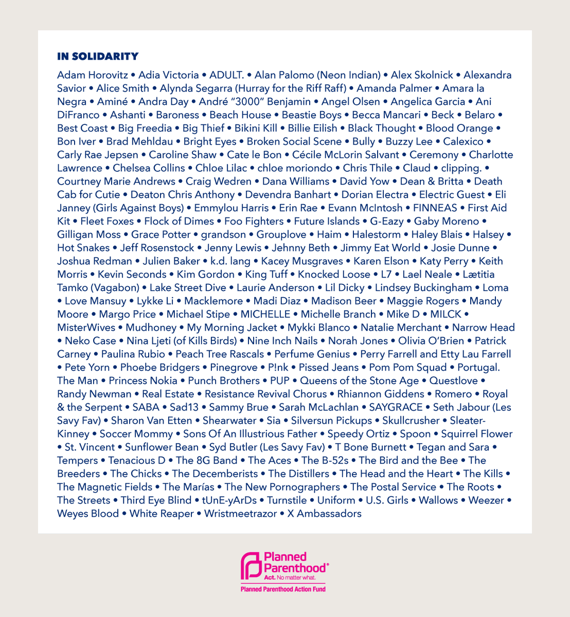 dcfc's tweet photo. Voting shapes our lives and has lasting effects, especially this election. We joined nearly 200 artists to band together for the freedom to control our bodies, our health and our future. We need every voice. Make a plan to vote and be heard: Text PLAN to 22422 #WeNeedEveryVoice https://t.co/yE7h0W3Kuf