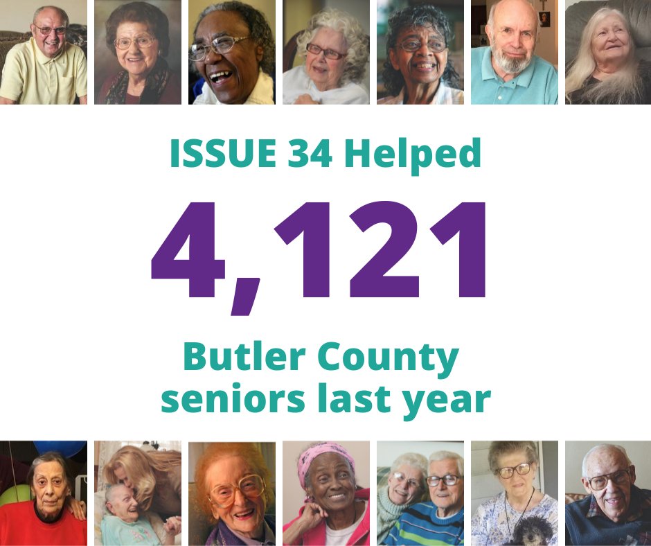 Election season is very important for local programs, including Butler County's Senior Services Renewal (Issue 34), which provides seniors transportation, meals on wheels, mental health &amp; more.
🟢 "For the Tax Levy" - will renew funding
🔴 "Against Tax Levy" - will end funding