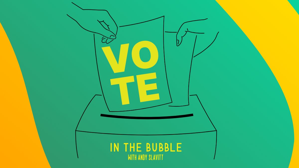 Did you #VOTE? Great! But there's one last ballot you forgot to cast.
#InTheBubble with @ASlavitt is up for Best New Podcast of 2020 at the @Discover_Pods Awards! No registration required. Vote for Andy now: https://t.co/d2DCx16DHn https://t.co/I40jdjH7Nq