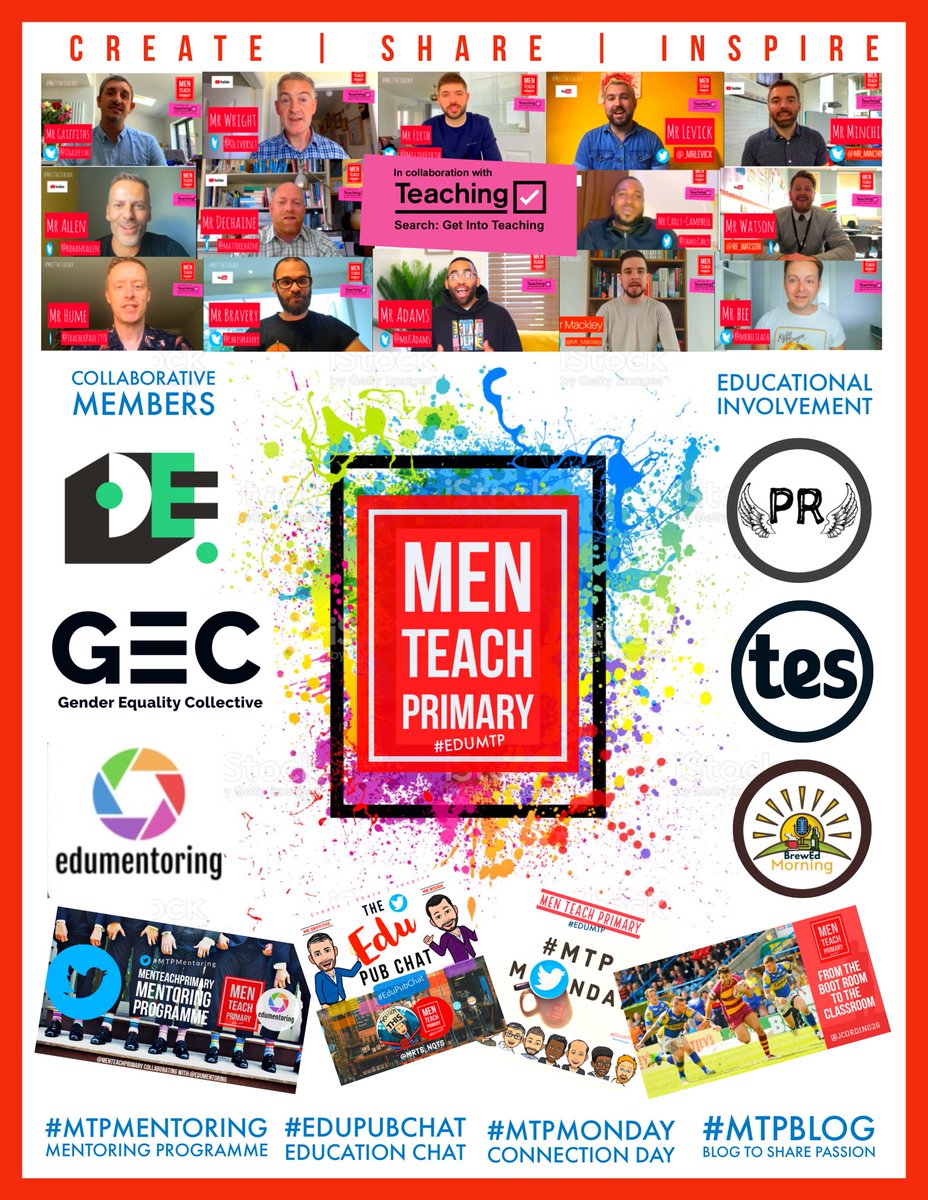 A very proud 6 month journey for Men Teach Primary #EduMTP 📆 
Everyday we are overwhelmed by the passion of the network!🙏🏻 None of this would have been possible without your support!🏃🏾‍♂️Keep challenging stereotypes &amp; inspiring the next generation! This is only the beginning! RT👍🏻