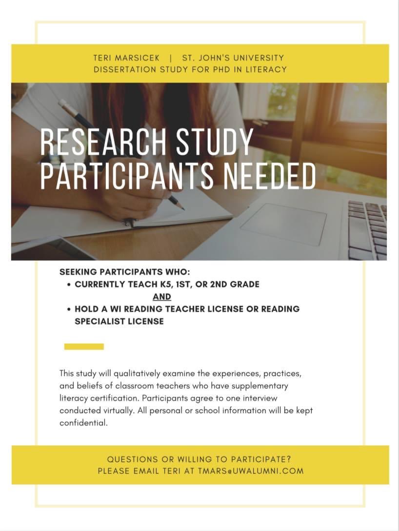 RachelLS's tweet image. Do you teach k-2 &amp;amp; have a reading teacher/specialist license in Wisconsin? Please sign up for virtual participation in this study! #supportafelloweducator