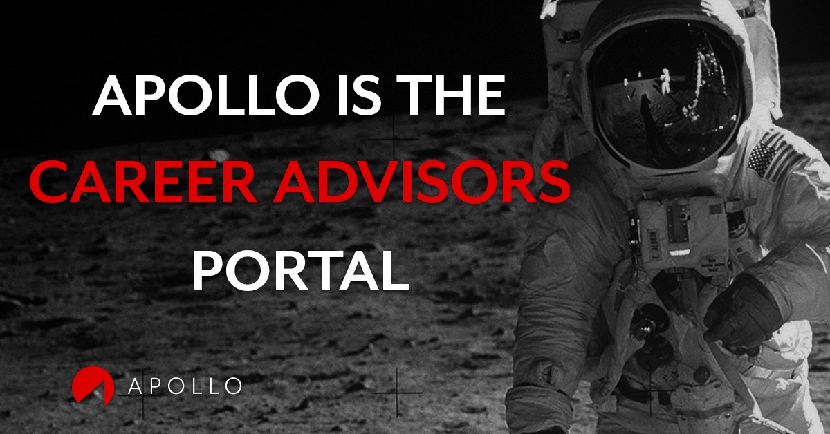 APOLLO is THE Career Advisors portal. 🚀

With the job market in flux right now, career advisors — along with employment and personnel consultants — are in high demand.

#tothemoon #insurance #insurtech #insuranceindustry #careeradvisors #apollo