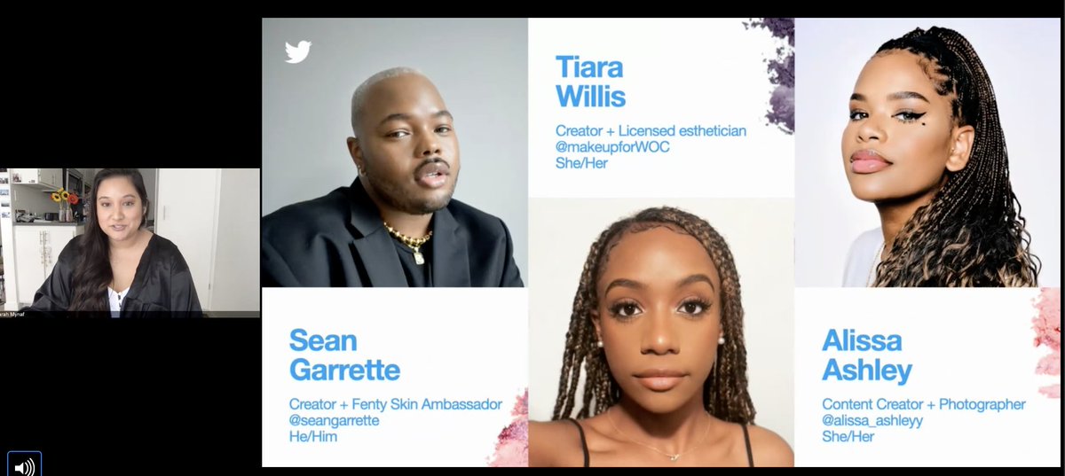 #BeautyTwitter is where you can connect with fans and be your authentic self ❤️

queen @farahmynaf hosting such meaningful panel with @alissa_ashleyy @seangarrette @MakeupForWOC