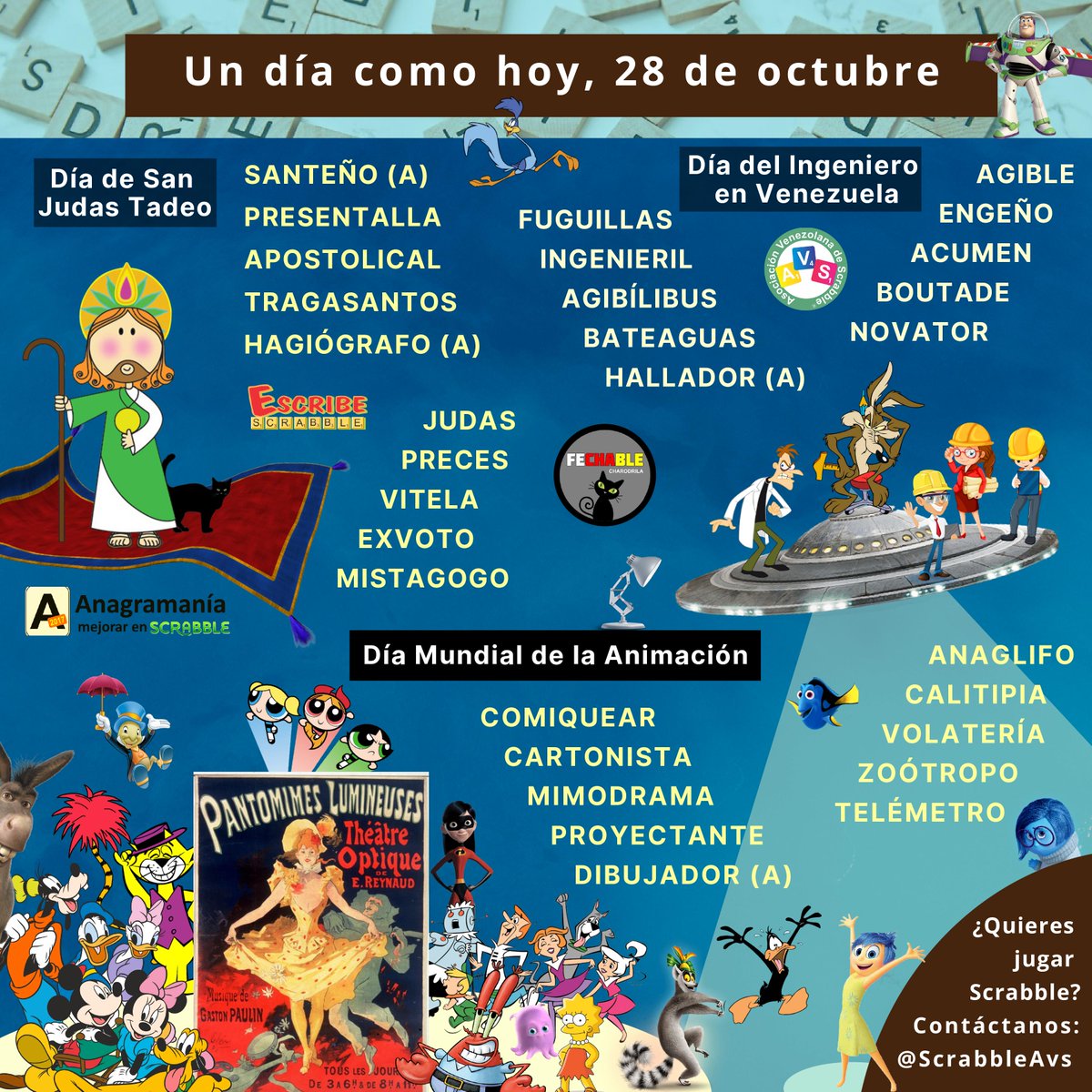 Scrabble Venezuela tweet media