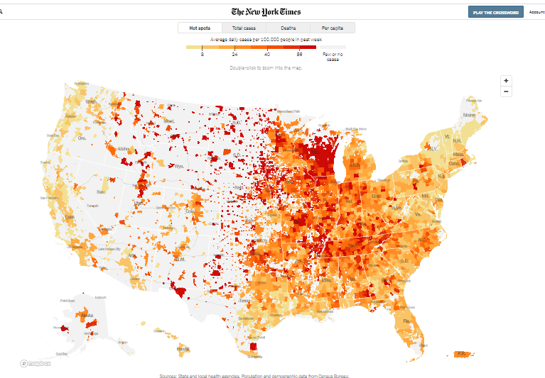 One more thing--want data about how the virus is spreading in the US? Looking for plots like these?