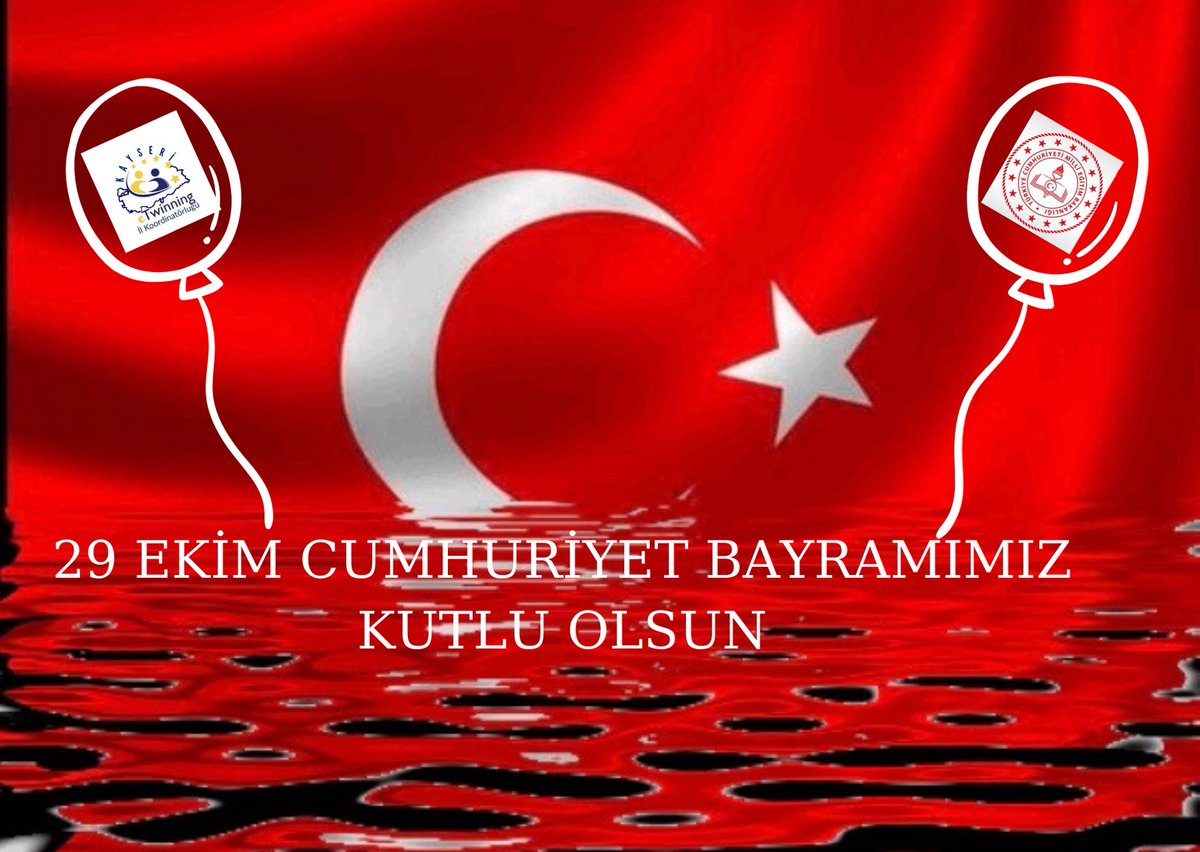 KaysereTwinning's tweet photo. Bize bu cennet vatanı, Cumhuriyeti armağan eden başta Cumhuriyetimizin kurucusu Gazi Mustafa Kemal Atatürk ve silah arkadaşları ile ebediyete intikal eden tüm şehitlerimizi rahmet ve minnetle anıyoruzBayramımız kutlu yarınımız umut dolu olsun #eTwinningTürkiye #AvrupadaBirinciyiz https://t.co/LHDONHOM84