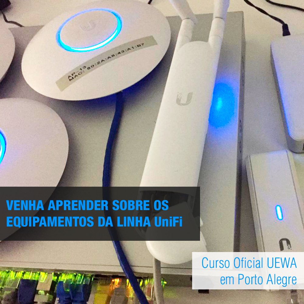 entelco's tweet photo. Certificação 📍em PORTO ALEGRE do Curso OFICIAL UEWA - Curso Avançado de Rede Wi-Fi Corporativa v2

 PROVA GRATUITA⠀
Saiba Mais : https://t.co/2aegLzwzUV...
⠀
#uewa #cursos #wifi #ubiquiti #ubiquitinetworks #wireless #redewifi #cursooficial #entelco #entelcotelecom https://t.co/AsMBJlJlsy