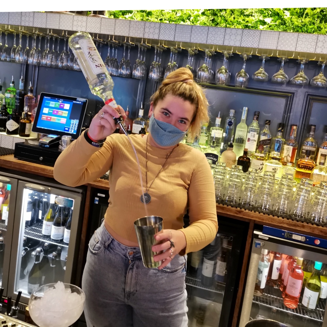 Our team member Katie putting the Happy in ‘Happy Hour’
£5 Cocktails // Monday - Friday // 5- 7