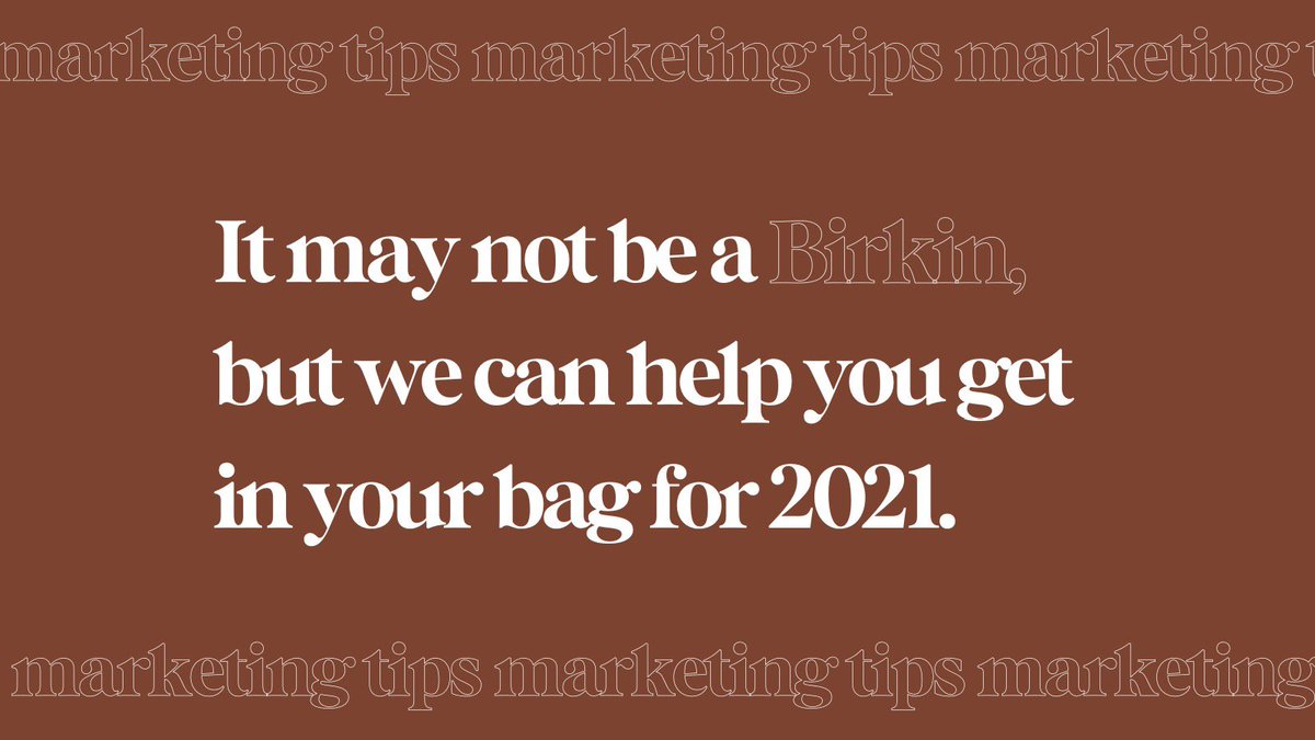 It may not be a Birkin, but The Writer’s Block can help you get in your bag for 2021.Branding client applications to work with us will be available soon!