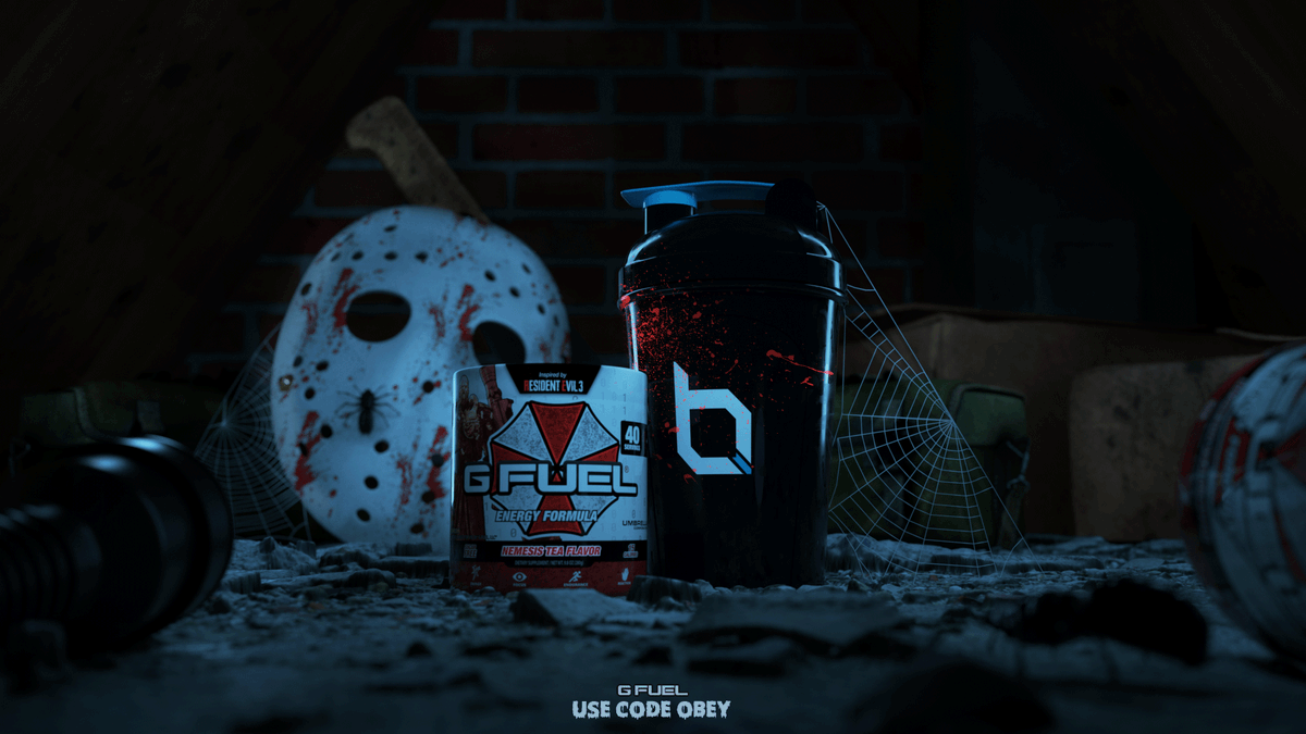 ChakC4D's tweet photo. V.2 Halloween Advertisment for
@ObeyAlliance x @GFuelEnergy 

Like &amp; Retweets Appreciated!

#YouShallObey https://t.co/H5xHdfvbG9