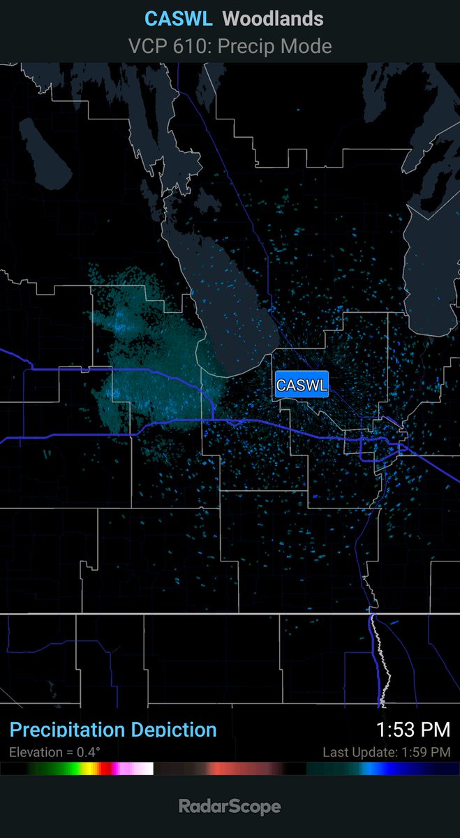 wxdog's tweet image. Nice to see the new Environment Canada Woodlands, Manitoba S-Band #Doppler #RADAR on #Radarscope
