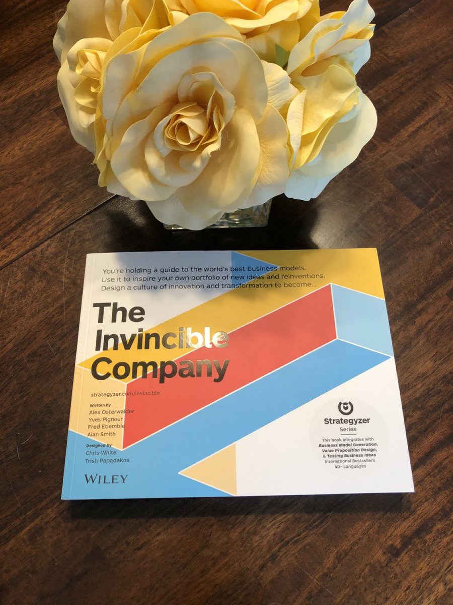 How to become an invincible company:

1. Constantly reinvent yourself
2. Compete on superior business models
3. Transcend industry boundaries 

‘THE INVINCIBLE COMPANY’ by @AlexOsterwalder is my highest book recommendation of 2020.

A must read for business trailblazers. #CCE2020