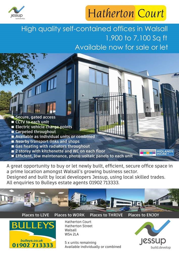 SpibyRod's tweet image. Brand new offices in Walsall just off the M6 now available for immediate occupation. Purchase or rent. Quality offices at highly competitive prices. #Jessupsdevelopments #Bulleys for information or a viewing.