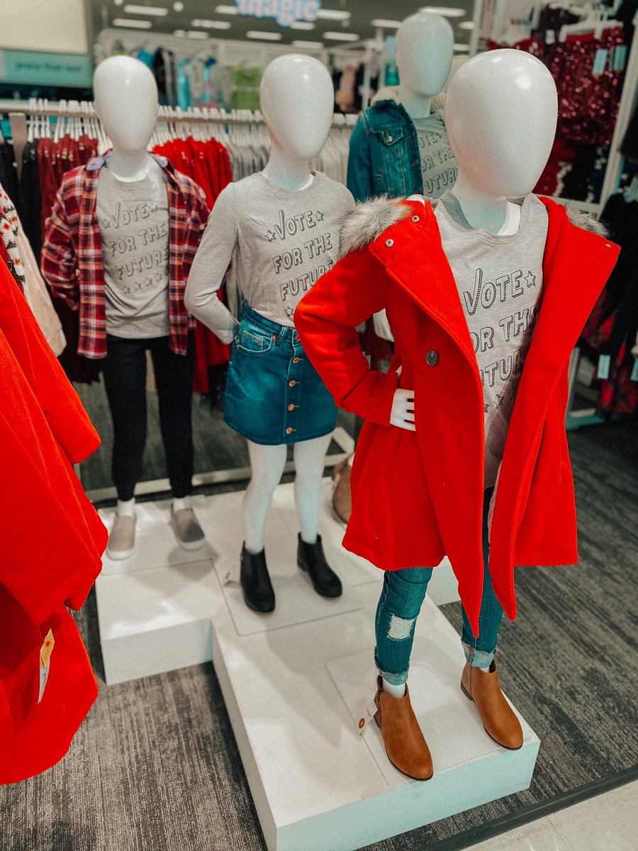 BryanJGTarget's tweet image. ‼️“Vote For The Future”‼️

Partnered with @GenesisBelen96 to get these mannequin moments looking fresh for this next week!! 

It’s never too early to #educate our young generation about voting!!! 

Do your civic duty and get out there and vote!🙂❤️🤍💙

#WorkSomewhereYouLove🎯