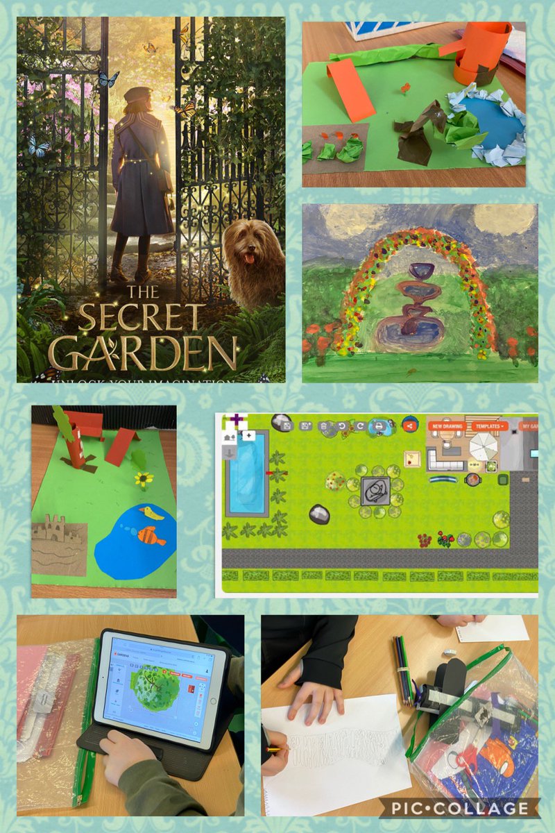More pics of Day 2 CREATE. The pupils <a href="/StColumbas2016/">St Columbas Primary School</a> were given the challenge to design their own secret garden. P7 chose how they wanted to do this. We had a mixture of skills being used to create drawings, paintings, 3D crafts and digital images!@YoungSTEMLeader