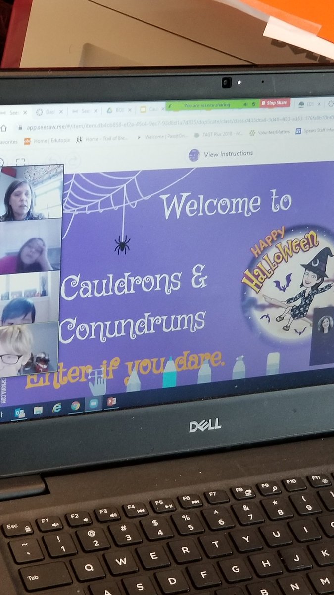 jadamseducator's tweet photo. @QUEST_Smith1's VA 3rd graders shared their top 3 experiences of the week before  beginning their Cauldrons and Conundrums escape room. Will they solve all of the puzzles in time?
@FISDAdvAcad 
@SpearsElem 
#FISDQUEST https://t.co/p0nkSAWxqa