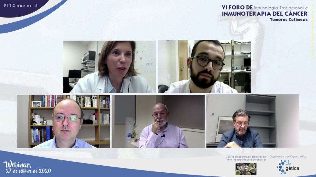 Talking about immune-related liver toxicity in the “VI foro de Inmunología Traslacional e Inmunoterapia del Cáncer”. <a href="/AnaArance1/">Ana Arance Fdez</a> <a href="/InfoGetica/">gética</a> <a href="/hospitalclinic/">Hospital Clínic</a>