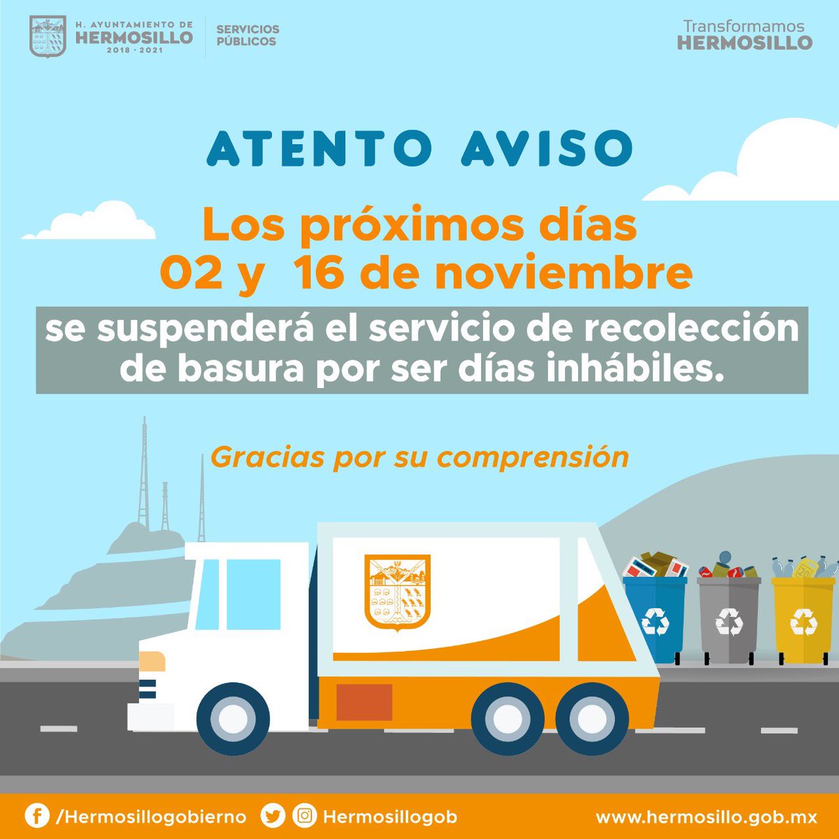 Gobierno de Hermosillo tweet media