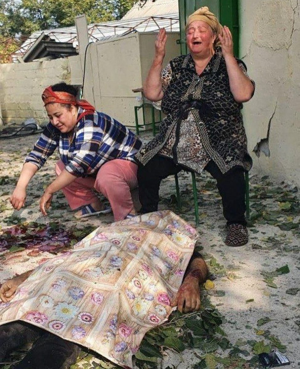 Novruzova20's tweet photo. #BardaCity today :21 died, 60 injured. It is not any virus or smth similar to this. It is worse than virus:armenians! #Stoparmenia otherwise they keeping to steal lives of civilians!#Stoparmenianaggression as they are such an aggressive as killing children! And yes,#PrayforBarda! https://t.co/aoY81pCTr3