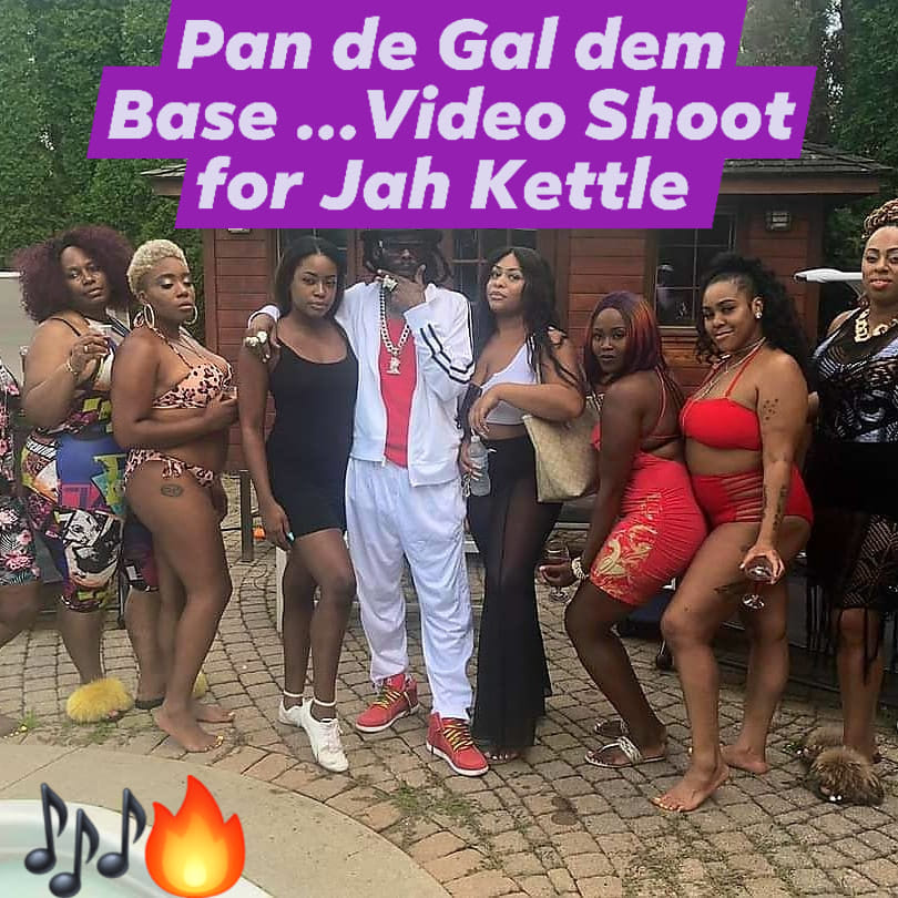 I truly think Jah Kettle Fully Joy his Video Shoot for his New Song Coming Soon. .