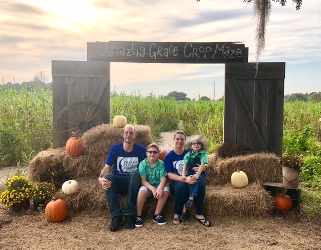 DCTJAX's tweet photo. Thanks to our wonderful friends at the @AGcropmaze several of our Dream families had the opportunity to visit the farm this fall and enjoy pumpkins 🎃, crop mazes 🌽, farm animals 🐑, &amp; more.  #SpecialTimes  #FallFun https://t.co/Ip6VzVVlAI