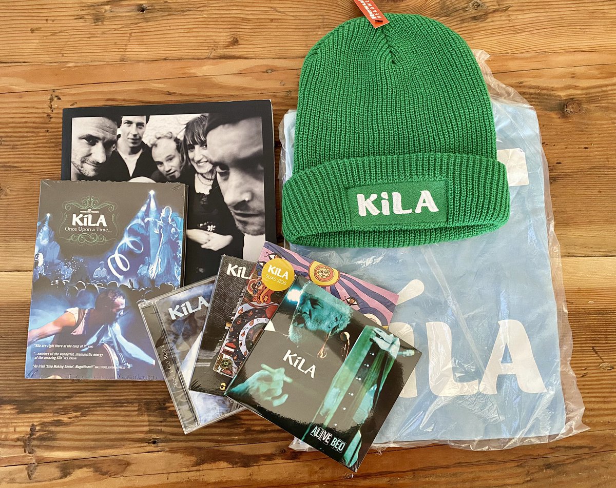 Thank you <a href="/KilaRecords/">Kíla</a> for the fantastic care package! Best live band in the world.
