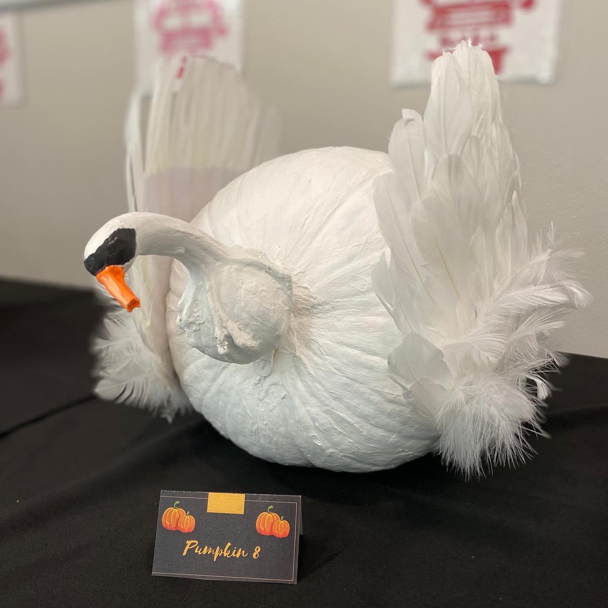 McKeelWildcats's tweet photo. MAC’s 5th Annual Pumpkin Contest was SWANsational!  @lakelandgov 

Special thanks to our Wildcat Cafe for sponsoring this annual event and to our many creative students &amp; families. #wearemckeel #lakeland #pumpkinsonparade https://t.co/nykEPkMfNv