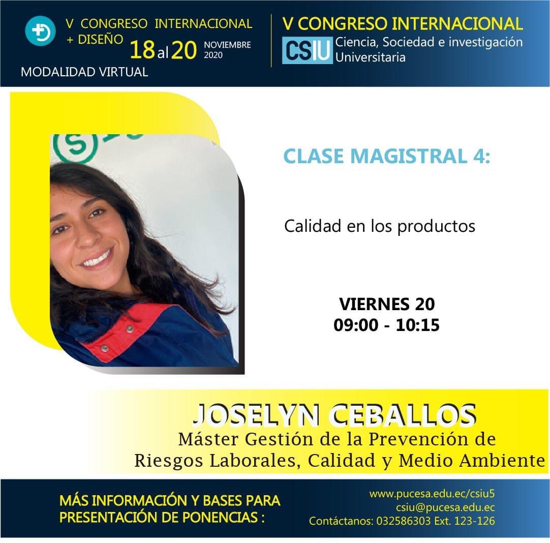 yosetify11's tweet photo. Acompáñame en una ponencia para descubrir un poco más sobre cómo diseñar desde el punto de vista de prevención de riesgos laborales..! 🇪🇨👷🏽♀️ #prevencionderiesgos #pucesa #diseño #ergonomía https://t.co/Dj7zxJsNrH