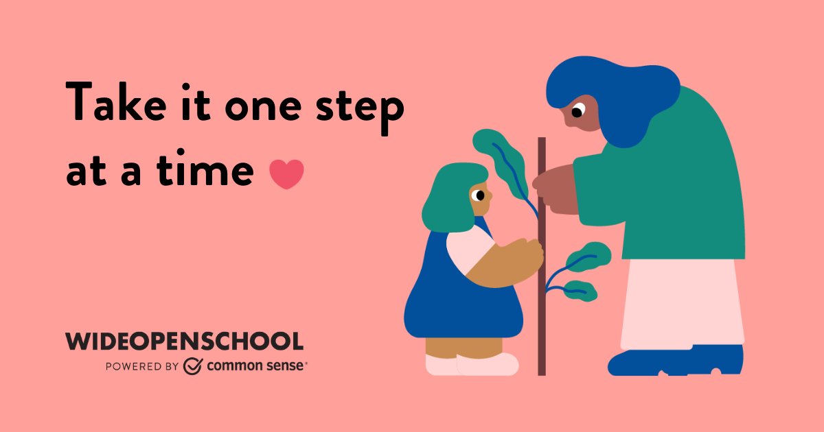 This is a challenging #school year, to say the least. There's a million things that run through our minds on a daily basis. Remember to take it one step. We know that together, we can do this. Check out #WideOpenSchool for #distancelearning resources bddy.me/2TyKGNe