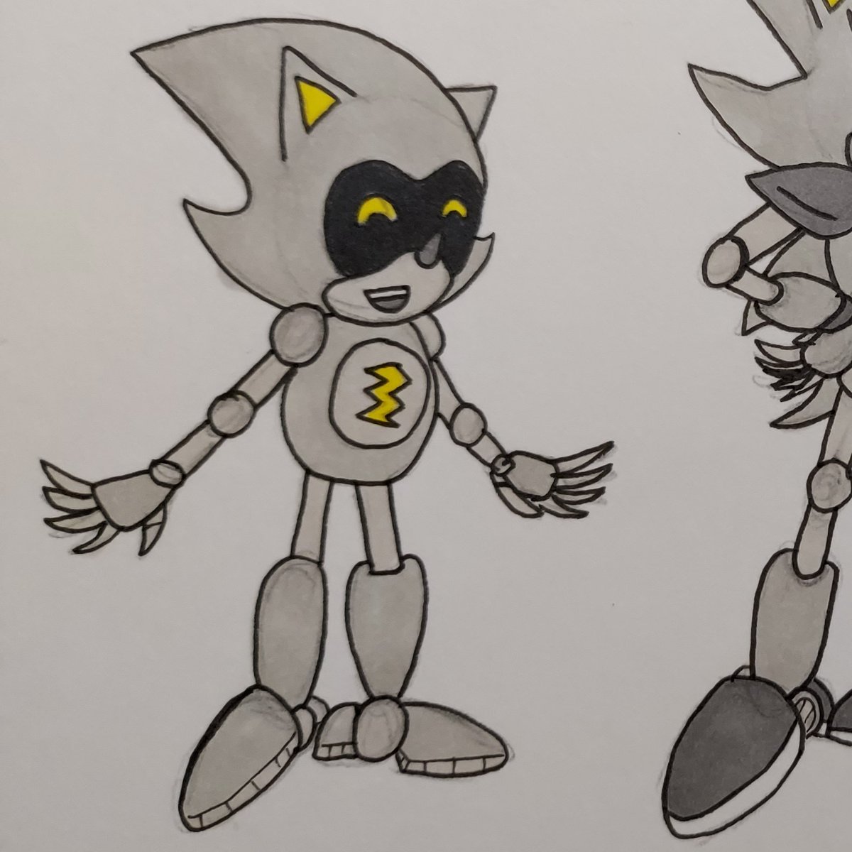 9. Sniper's current design is not how he was originally built. He had a "classic" body type which matched the rest of the OVA style, so he once had a stronger resemblance to Metal before he upgraded himself. His "younger" appearance differs slightly depending on the continuity.