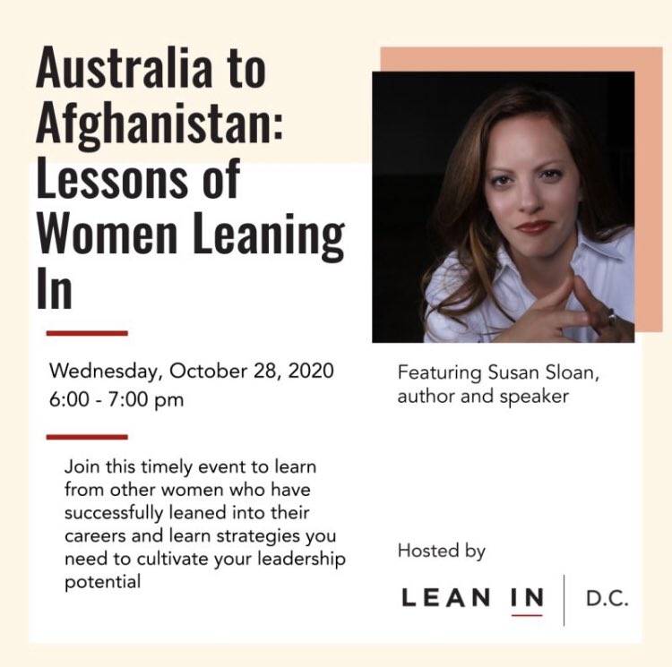 Tonight at 6 PM ET, join me for an interactive discussion with @lean_in_dc and @LeanInOrg – we’re talking about gender parity and ways to grow your leadership! #womenleaders #DiplomacyTable