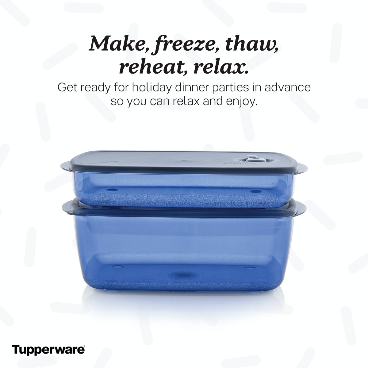 Tupperware has the best ways to store your leftovers. Whether from the fridge or from the freezer Vent 'N Serves serve you best for any amount of leftovers.
go.tupperware.ca/4v863k
go.tupperware.ca/4v863h
go.tupperware.ca/4v863j
#tupperware #tupperwareca #d_l_tupperware