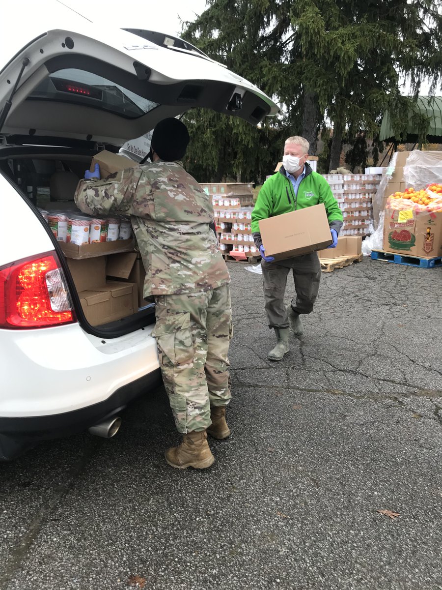 Today, I helped distribute food with Second Harvest Food Bank. This ongoing pandemic is exacerbating already existing food insecurities among families who call the Valley home, so those of us who are able need to do our part to chip in and assist our neighbors in need.
