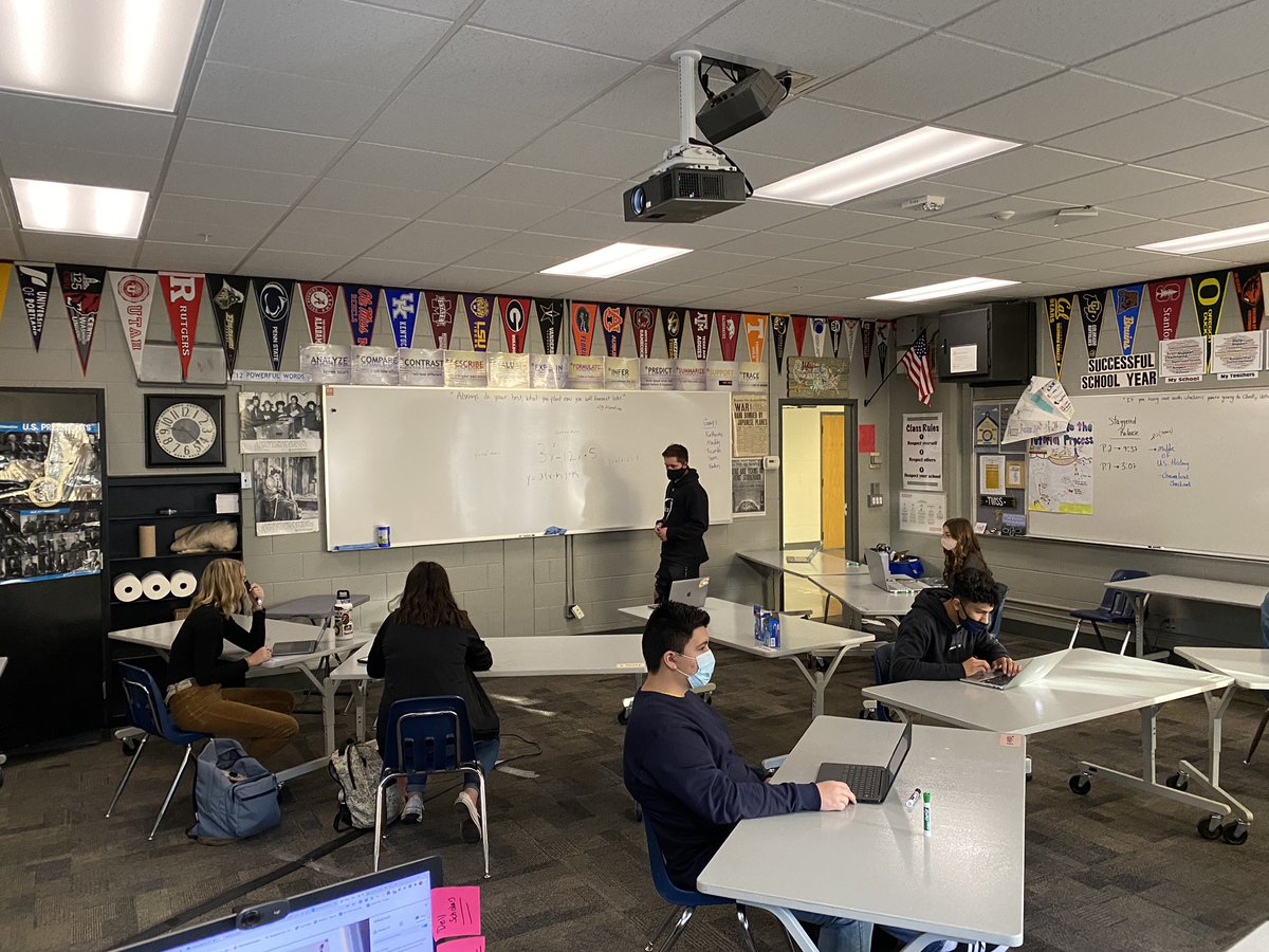 AVID Seniors were able to represent <a href="/CapitalBSD/">Capital High School</a> #LikeAnEagle. Students successfully engaged in collaborative study groups with virtual tutors. They were able to address points of confusion from their classes and work together to deepen/extend their learning.