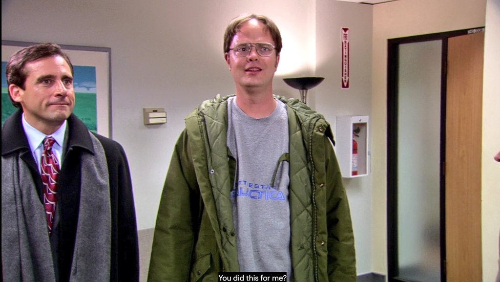 YourLDwight's tweet photo. God, Dwight is a genius!
#TheOffice https://t.co/yMHizApnZo