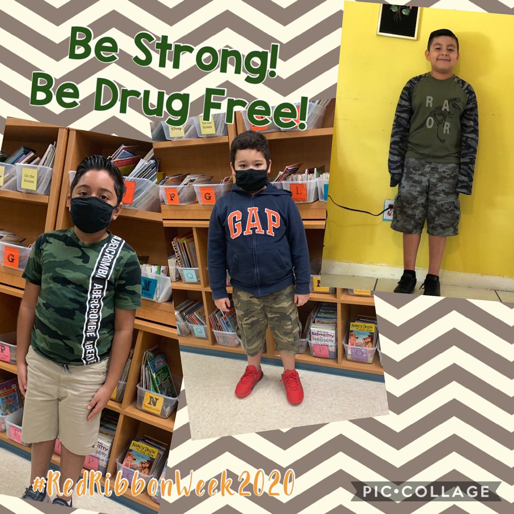 tabby_79's tweet photo. Be Strong! Be Drug Free! 💪🏼 Day 3 of #RedRibbonWeek2020 @COTaylor_PBC https://t.co/zoe2ChSXXZ