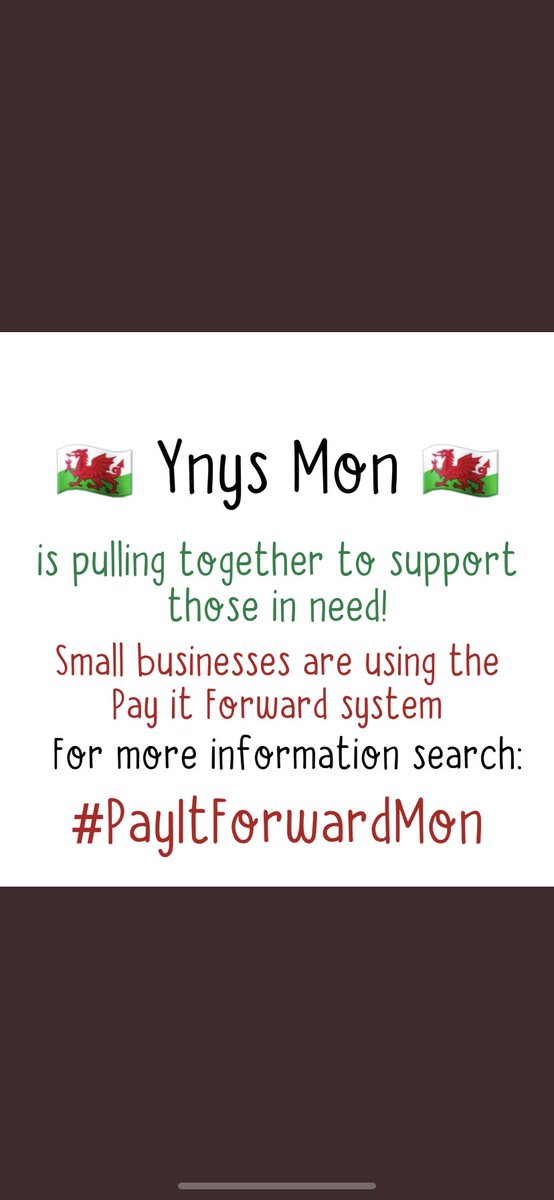 mertynabbot's tweet photo. Thank you to the lovely people adding to our #OnTheShelf #PayitforwardMon total at The #CoffeeHut #CwtCoffi #Llangefni We’ve £180 in the pot now! Please ask to put something on the shelf.. It’ll mean someone who through no fault of their own &amp; is struggling can treat themselves! https://t.co/OAtBWDljcr
