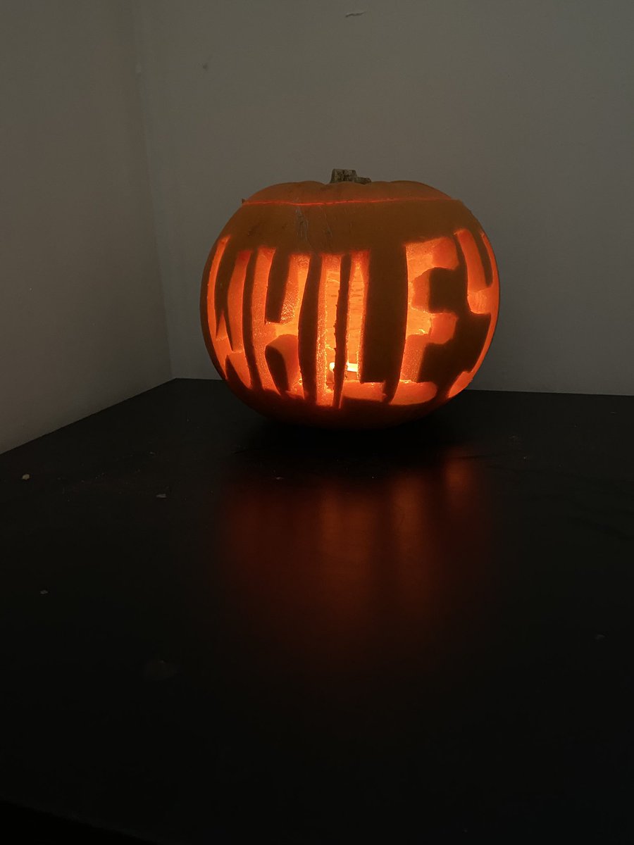 bruntcliffeacad's tweet photo. PUMPKIN FUN! 🎃 

The teachers have been busy over half term, and certainly getting into the holiday fun. Check out Mrs Campbell’s #whiley inspired pumpkin, Mr Lindley’s creative display &amp; Mrs Fowler’s ghost pumpkin. #pumpkins #creative https://t.co/84pnjFi6N1