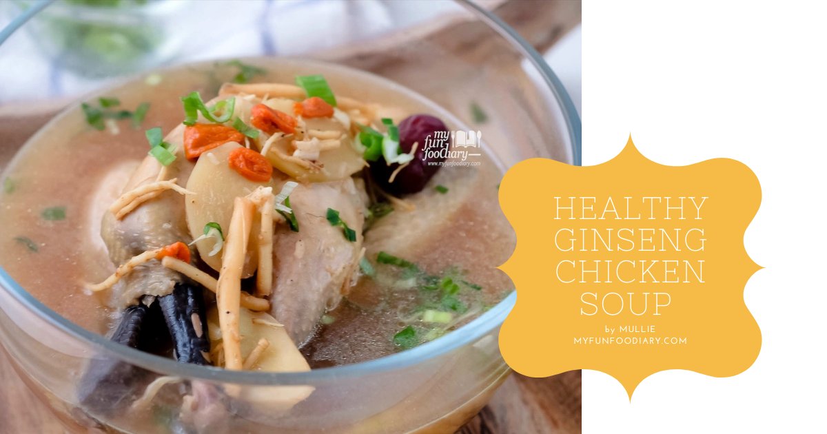 When all we need a nourishing soup to boost our immune system, this is one of the best options. Yuk dicobain bikin Healthy Ginseng Chicken Soup bit.ly/resepsamgyetang