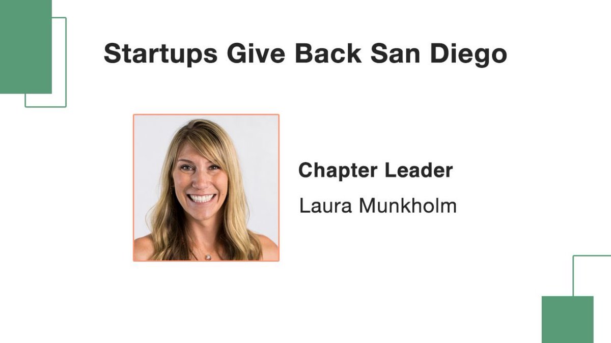 Startups Give Back tweet media