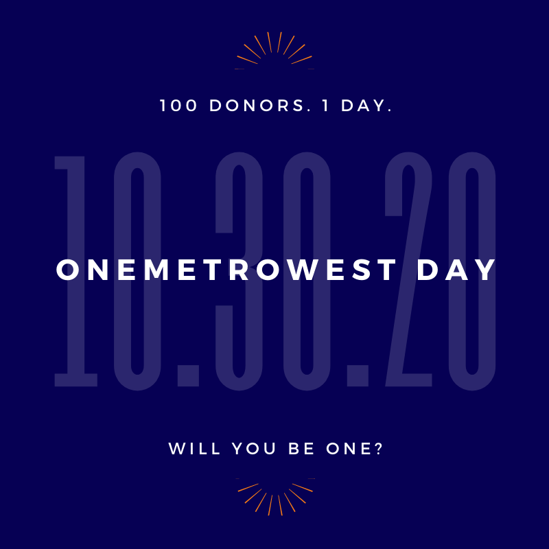 FFMW's tweet photo. We are just two days away from the largest giving day in the Foundation's history and we're going to need you! By the end of the day on Friday, we need to reach donors in order to unlock a match from some very generous donors. Stay tuned-- more information to come. #WillYouBeOne https://t.co/rfg5upIcWH