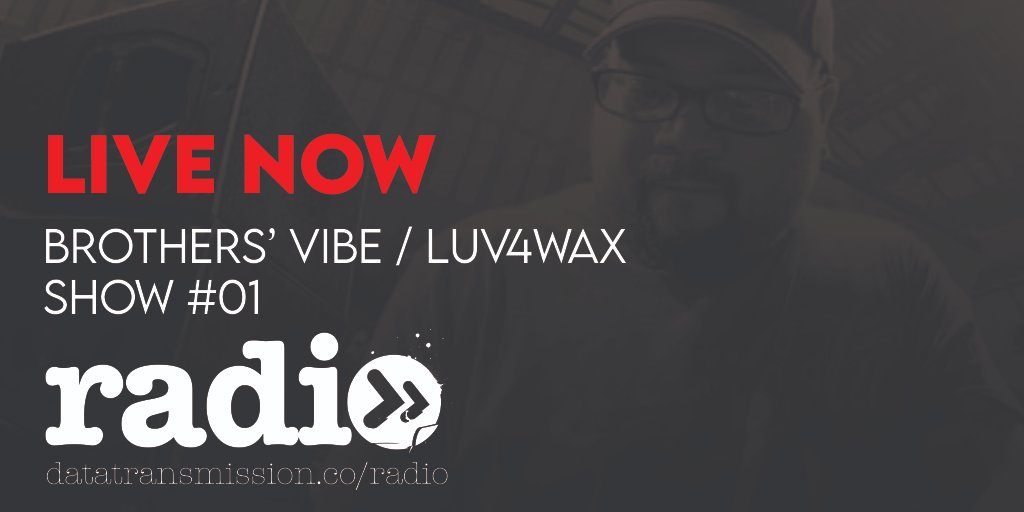 BrothersVibe's tweet photo. ❤️ L4W ️❤️ ON AIR NOW!! Brothers' Vibe presents Luv4Wax @datatransmissionradio 🔥 🔥 🔥 Show starts 4 PM EST / 8 PM GMT #luv4wax #luv4waxondiscogs #waxaddict #vinyldj #deephousemix #brothersvibe #datatransradio https://t.co/AY6fEjIVB5