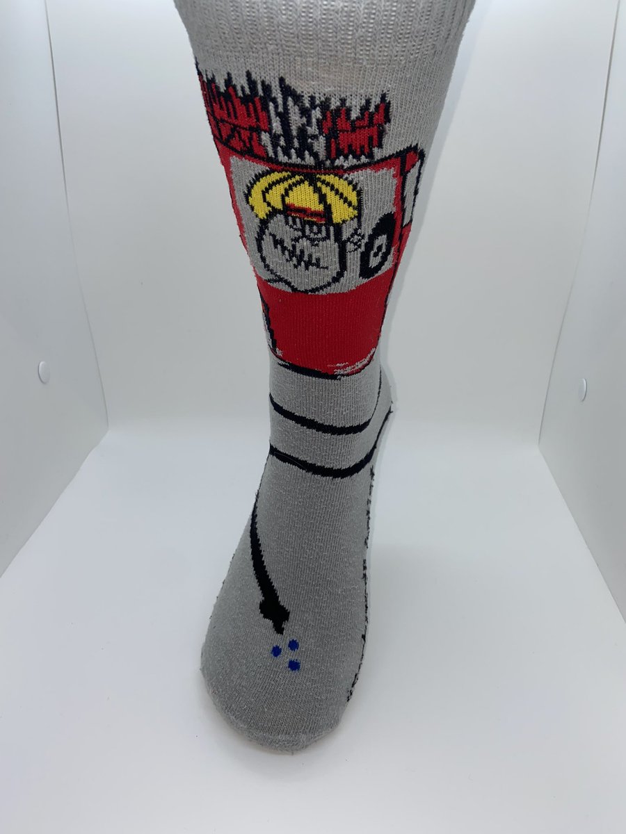 TSaperstein's tweet photo. Did you know today is National First Responders Day? You can show some extra love to your First Responders with TatySocks...designed for our First Responders by Nolan and Abby! #tatysocks #defeetingcancer   #dfmc #RunDFMC #jimmyfund #danafarber 
https://t.co/naIecdjUt4 https://t.co/B2zBFFOpgP
